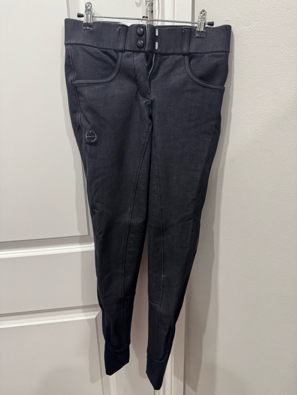 Halter Ego Evolution Heritage Black Denim Breech Full Seat